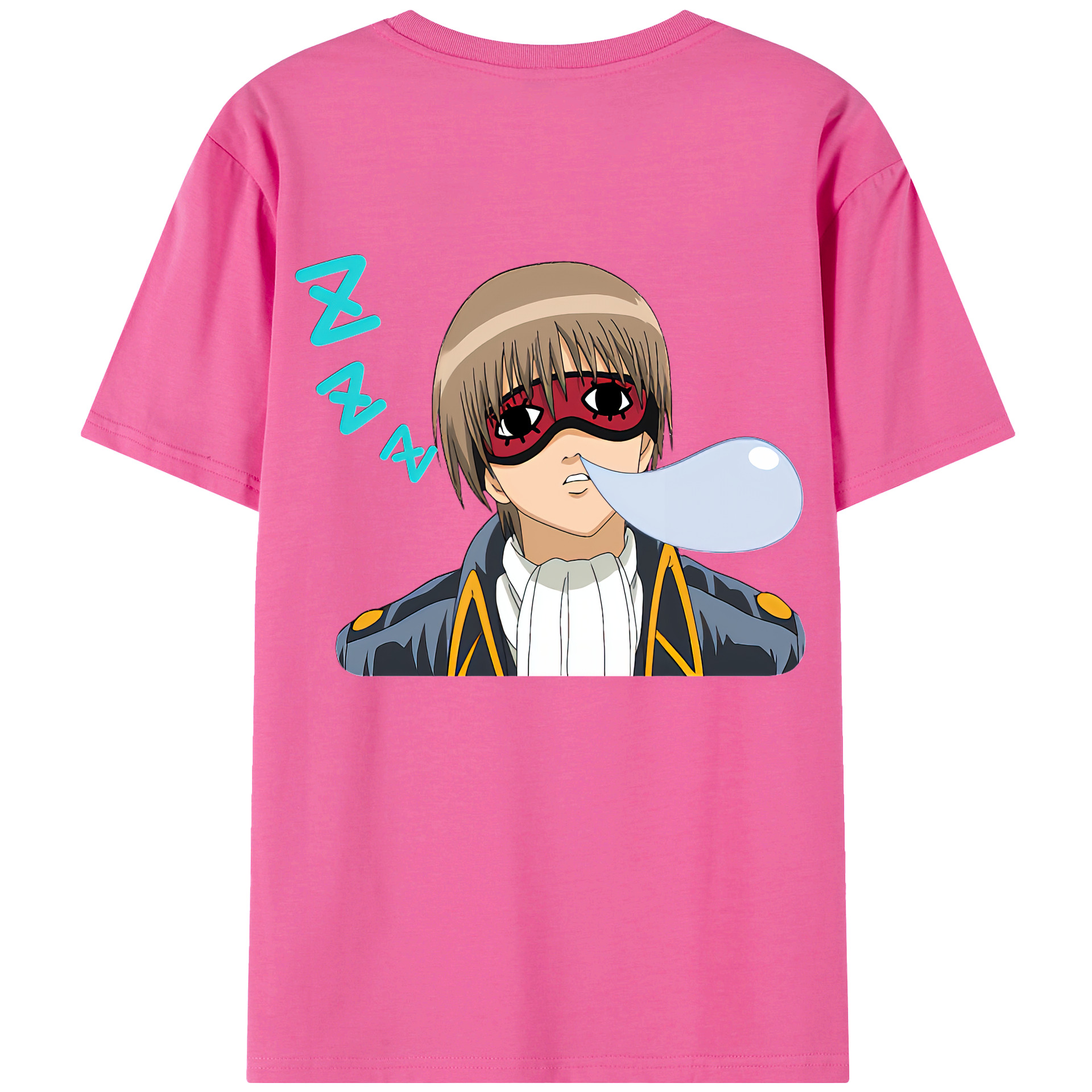 （画像用） ぎんたま 坂田銀時（さかたぎんとき） 神楽 志村新八（しむら しんぱち） GINTAMA Sakata Gintoki Kagura Shimura Shinpachi レディース半袖Tシャツ(バックプリント)